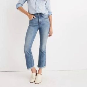Madewell Petite High Rise Cali Demi-Boot Jeans Size 28 P